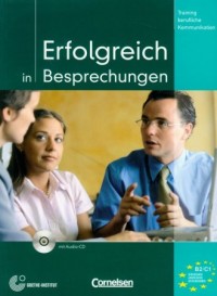 Erfolgreich in Besprechungen (+ - okładka książki