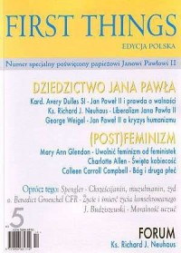 First Things - edycja polska nr - okładka książki