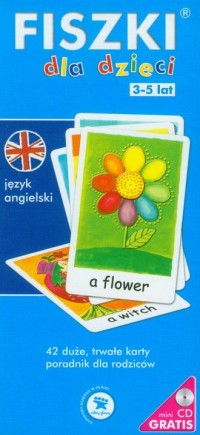 Fiszki. język angielski dla dzieci - okładka podręcznika