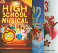 High School Musical. Tom 1-3. ZESTAW - okładka książki