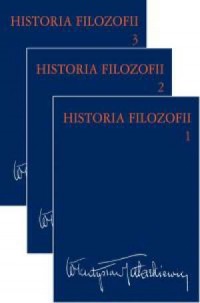 Historia filozofii t. 1-3 - okładka książki