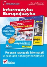 Informatyka Europejczyka. Informatyka. - okładka podręcznika