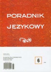 Poradnik językowy 6/2010 - okładka książki