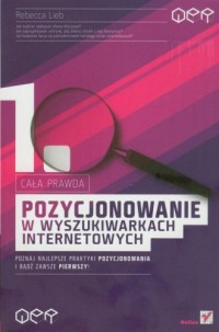 Pozycjonowanie w wyszukiwarkach - okładka książki