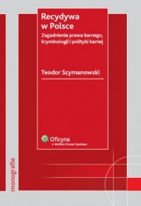 Recydywa w Polsce - okładka książki