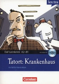 Tatort: Krankenhaus (+ CD) - okładka książki