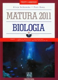 Biologia. Matura 2011. Testy i - okładka podręcznika