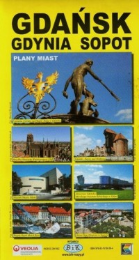 Gdańsk, Gdynia, Sopot (plany miast) - okładka książki