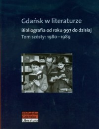 Gdańsk w literaturze. Bibliografia - okładka książki