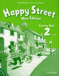 Happy Street New 2. Activity book - okładka podręcznika