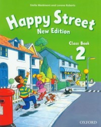Happy Street New 2. Class book - okładka podręcznika