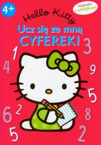 Hello Kitty. Ucz się ze mną cyferek - okładka książki