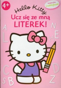 Hello Kitty Ucz się ze mną literek - okładka książki