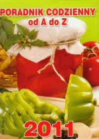 Kalendarz 2011 Poradnik codzienny - okładka książki