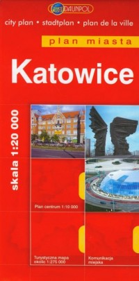 Katowice (plan miasta) - okładka książki