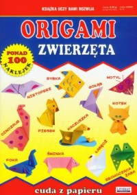 Origami. Zwierzęta - okładka książki