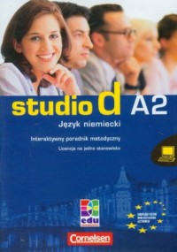 Studio d A2. Interaktywny poradnik - okładka podręcznika
