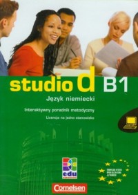 Studio d B1. Interaktywny poradnik - okładka podręcznika