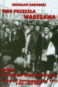 Tędy przeszła Warszawa. Epilog - okładka książki