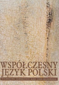 Współczesny język polski - okładka książki