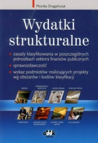 Wydatki strukturalne zasady klasyfikowania - okładka książki