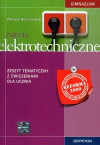 Zajęcia elektrotechniczne. Gimnazjum. - okładka podręcznika