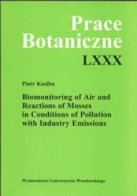 Biomonitoring of Air and Reactions - okładka książki