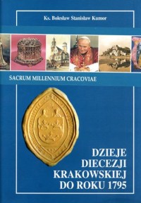 Dzieje diecezji krakowskiej do - okładka książki