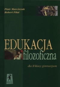 Edukacja filozoficzna dla klasy - okładka podręcznika
