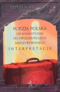 Poezja polska od romantyzmu do - okładka książki