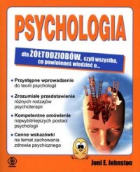 Psychologia dla żółtodziobów - okładka książki
