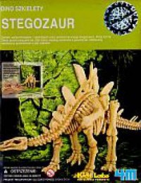 Dino szkielety. Stegozaur. Wykopaliska - okładka książki