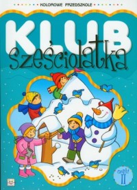 Klub sześciolatka cz. 2 - okładka podręcznika