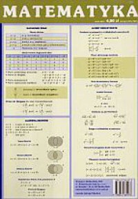 Matematyka. Tablice - okładka podręcznika
