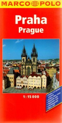 Praga (Mapa Marco Polo w skali - okładka książki