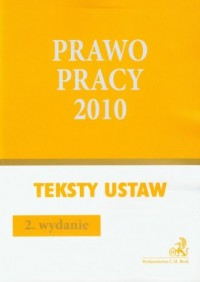 Prawo pracy 2010 - okładka książki
