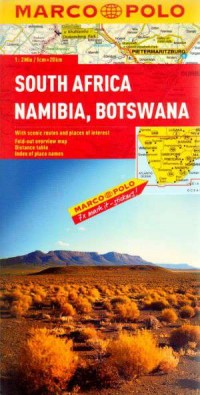 RPA Namibia Botswana. Mapa Marco - okładka książki