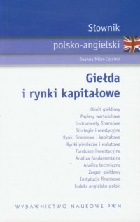 Słownik polsko angielski. Giełda - okładka książki