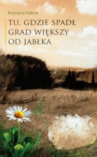 Tu, gdzie spadł grad większy od - okładka książki