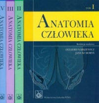 Anatomia człowieka. Tom 1-4 - okładka książki