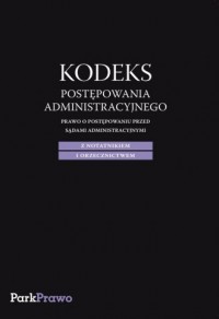 Kodeks postępowania administracyjnego - okładka książki