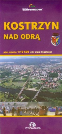 Kostrzyn nad Odrą (plan miasta - okładka książki