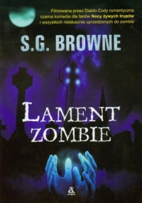 Lament zombie - okładka książki