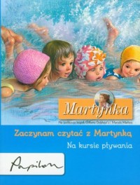 Martynka na kursie pływania. Zaczynam - okładka książki