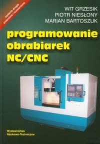 Programowanie obrabiarek NC/CNC - okładka książki