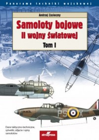 Samoloty bojowe II wojny światowej - okładka książki