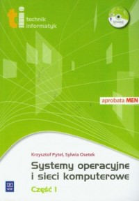 Systemy operacyjne i sieci komputerowe - okładka podręcznika