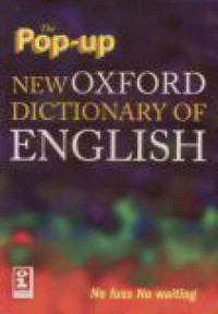 The Pop-up New Oxford Dictionary - pudełko programu
