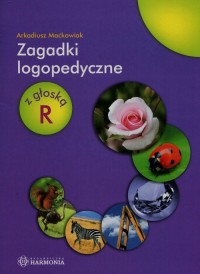 Zagadki logopedyczne z głoską R - okładka książki