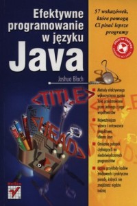 Efektywne programowanie w języku - okładka książki